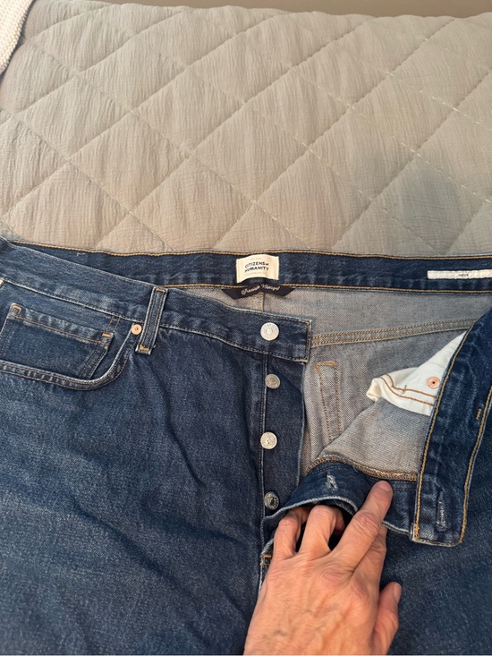 Citizens Of Humanity Denim - Citizens Of Humanity Dark Indigo Straight Jeans